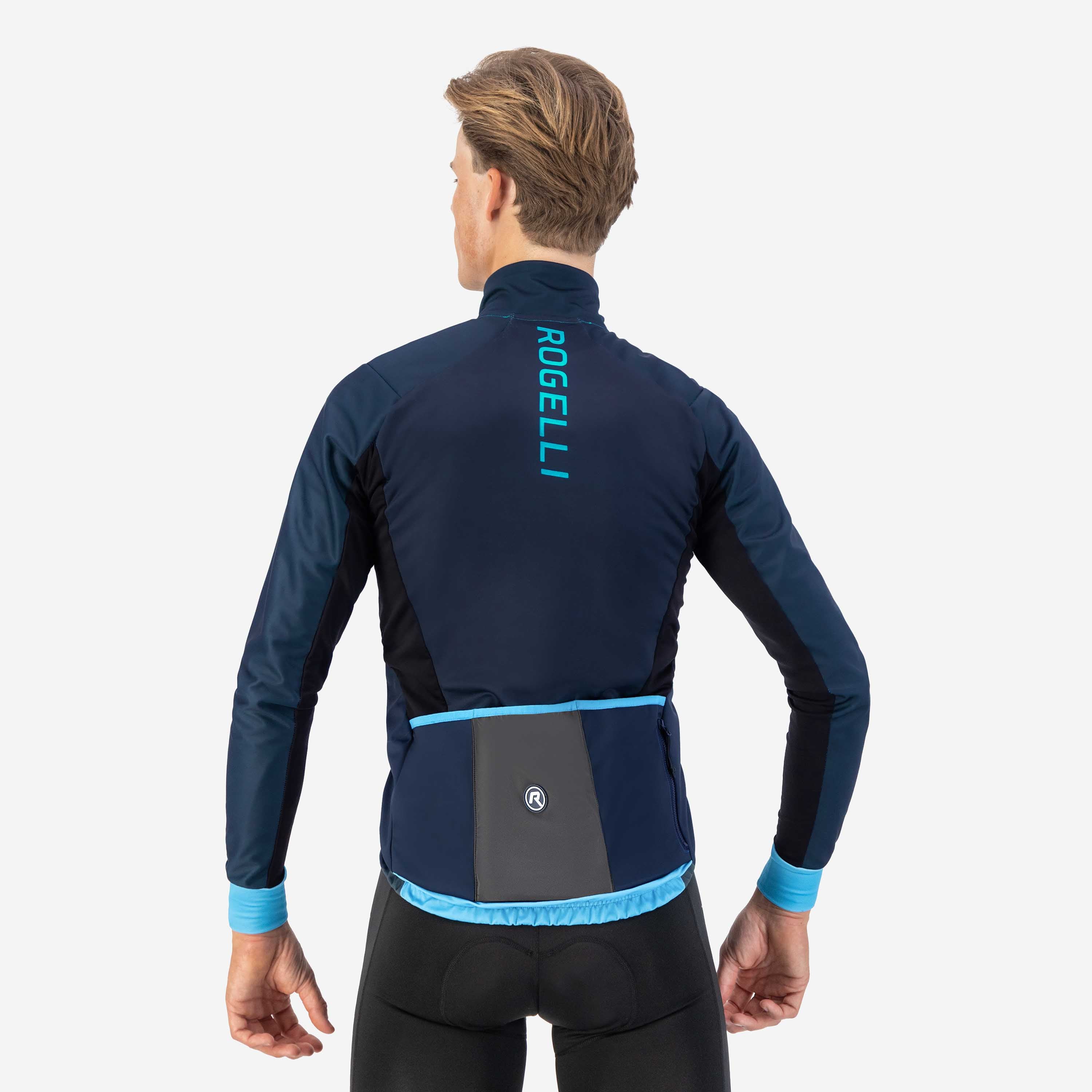 Radius Winter Fietsjack Heren - Blauw