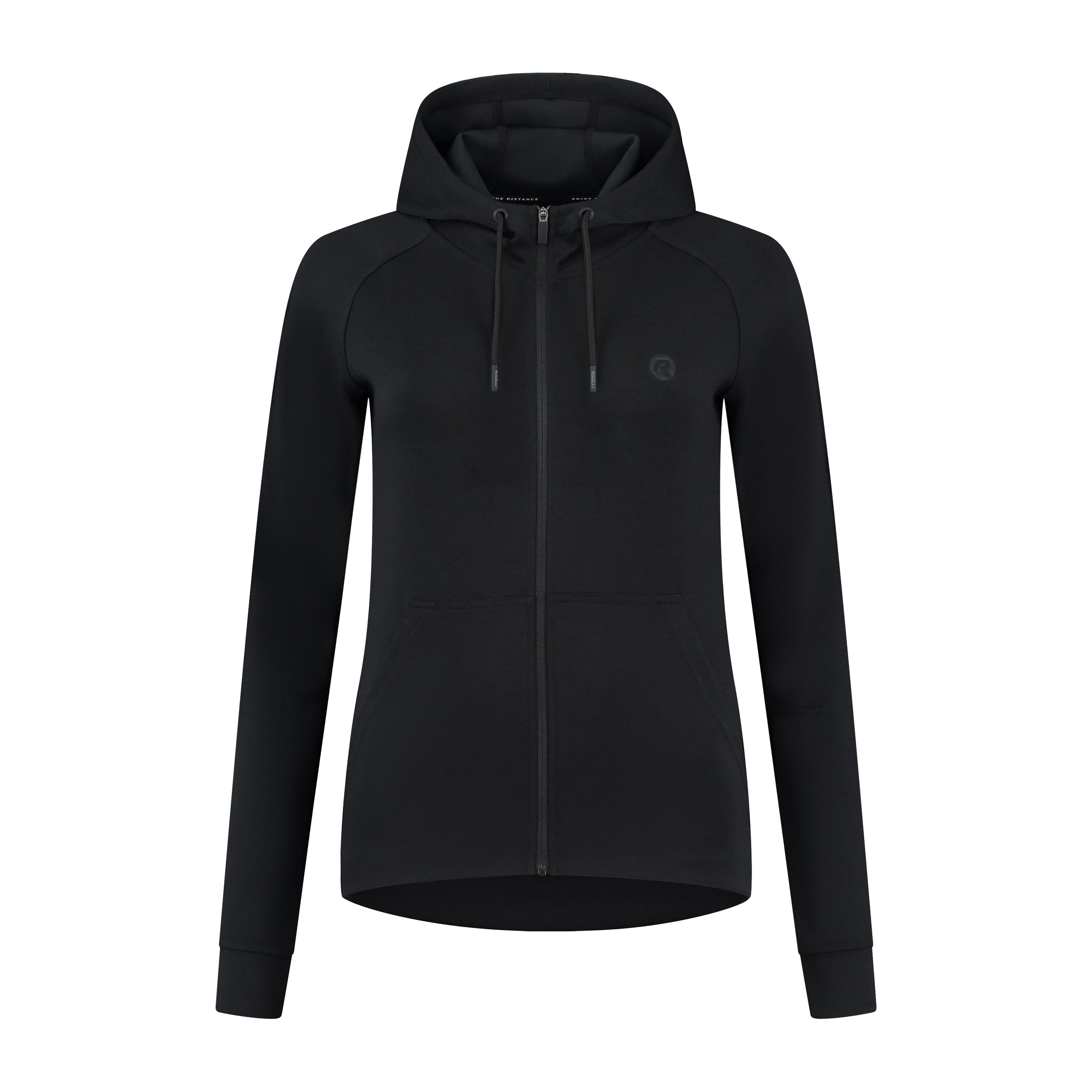 Training II Vest met Capuchon Dames - Zwart