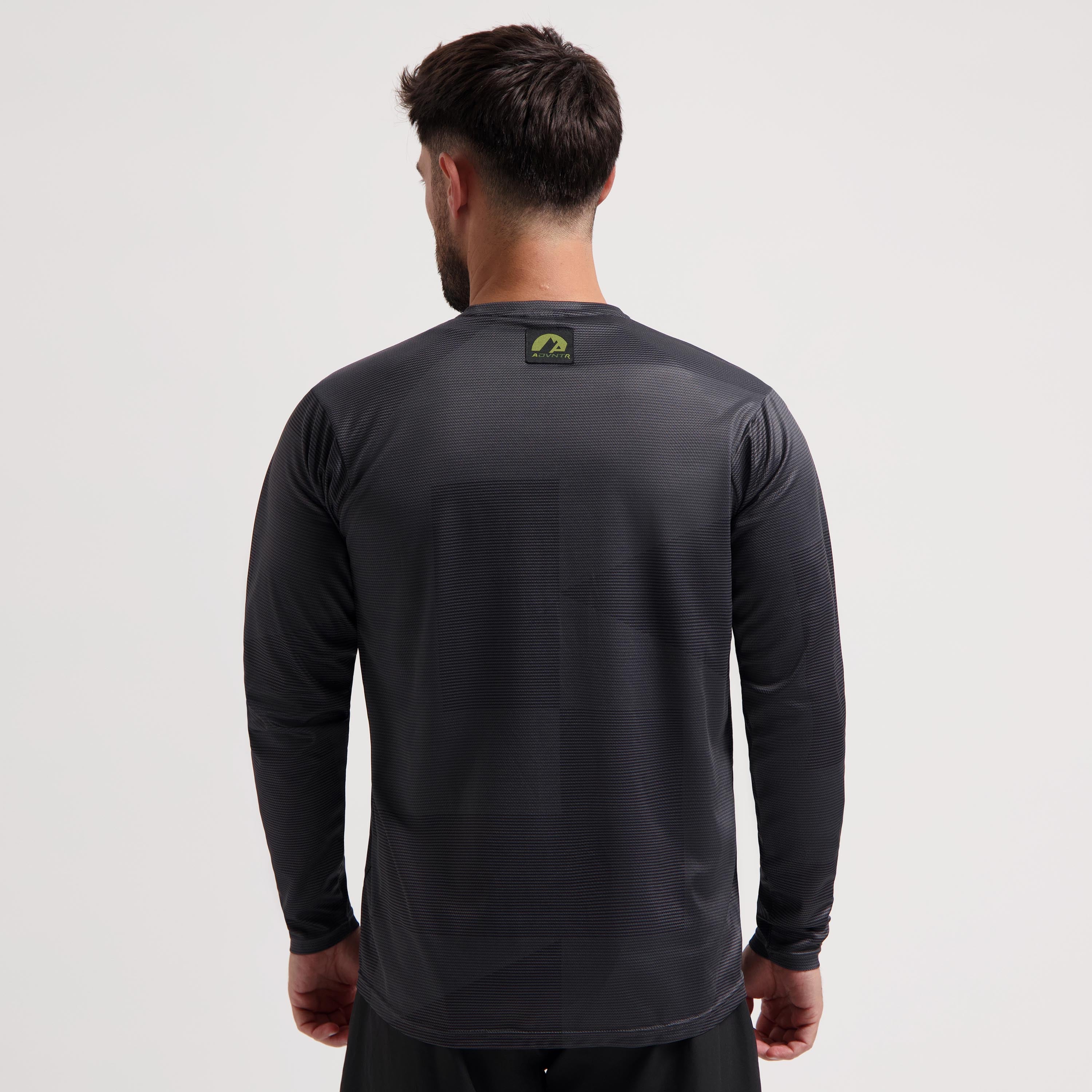ADVNTR Core MTB Shirt Lange Mouw Heren - Grijs