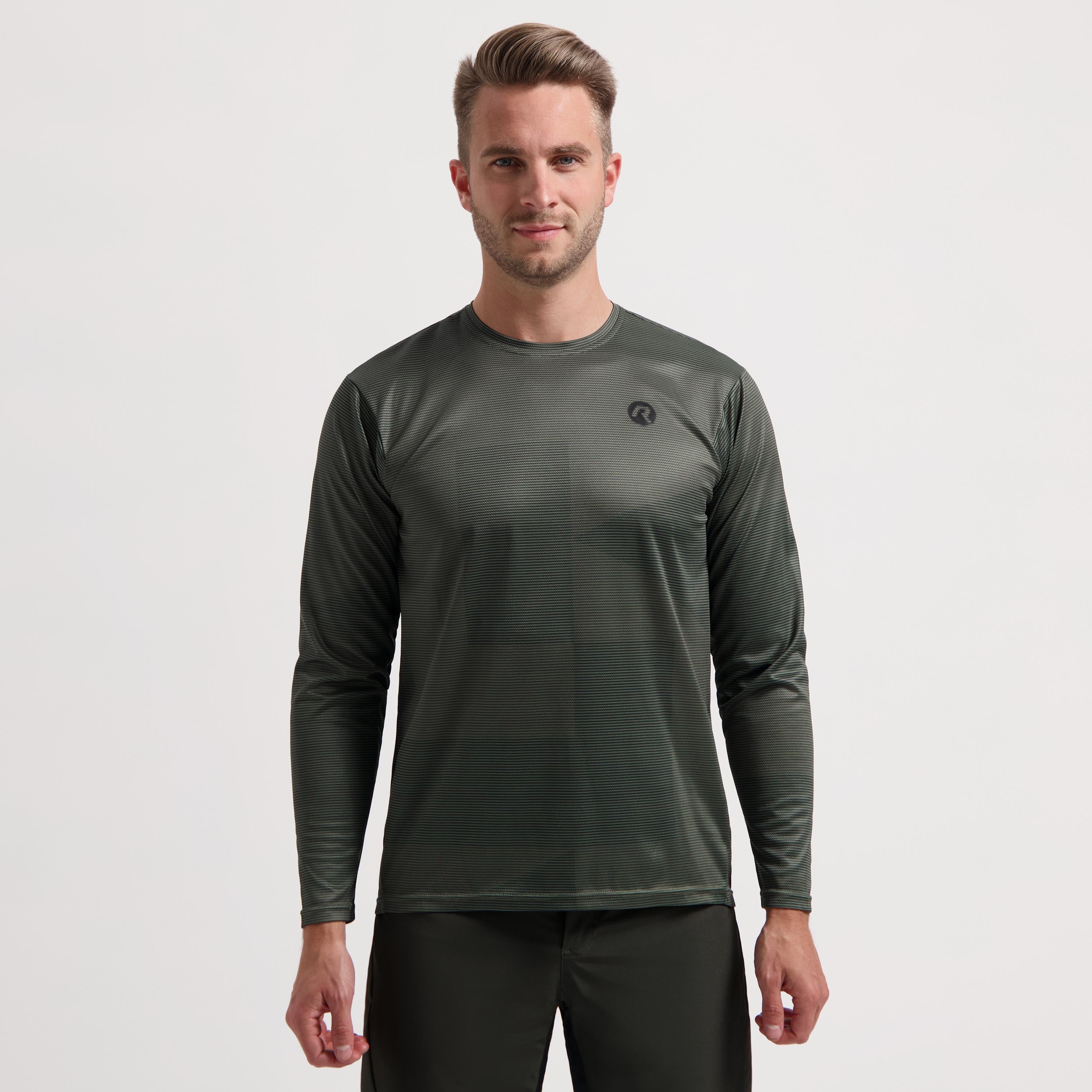 ADVNTR Core MTB Shirt Long Sleeve Men - Army green