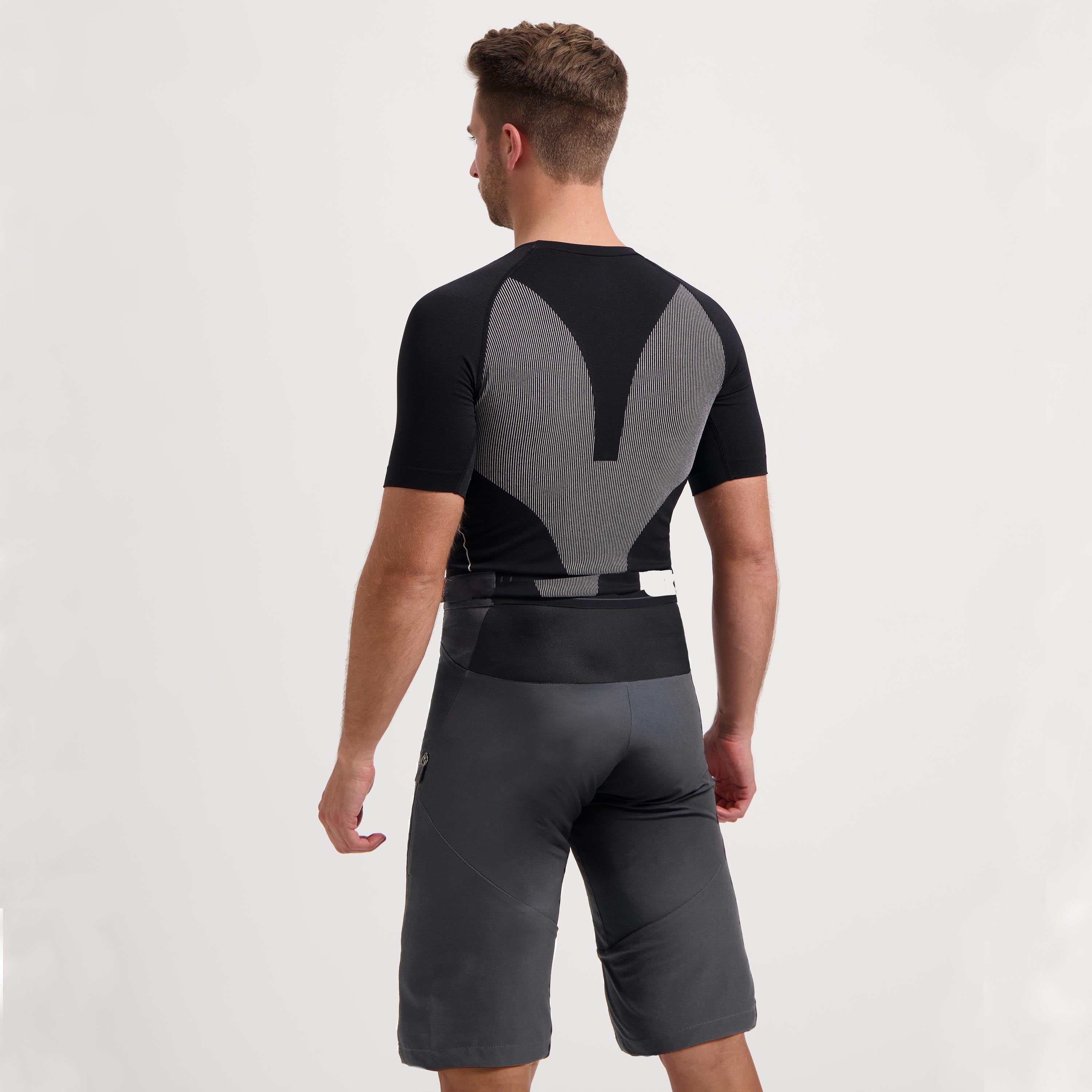 ADVNTR Distance MTB Short Heren - Grijs