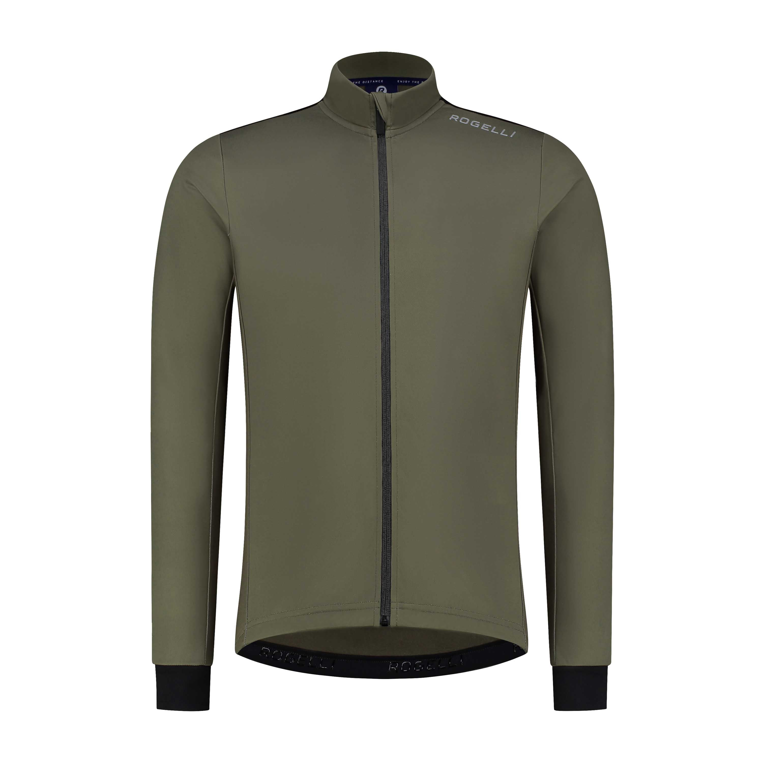 Core Fietsshirt Lange Mouw Heren - Legergroen