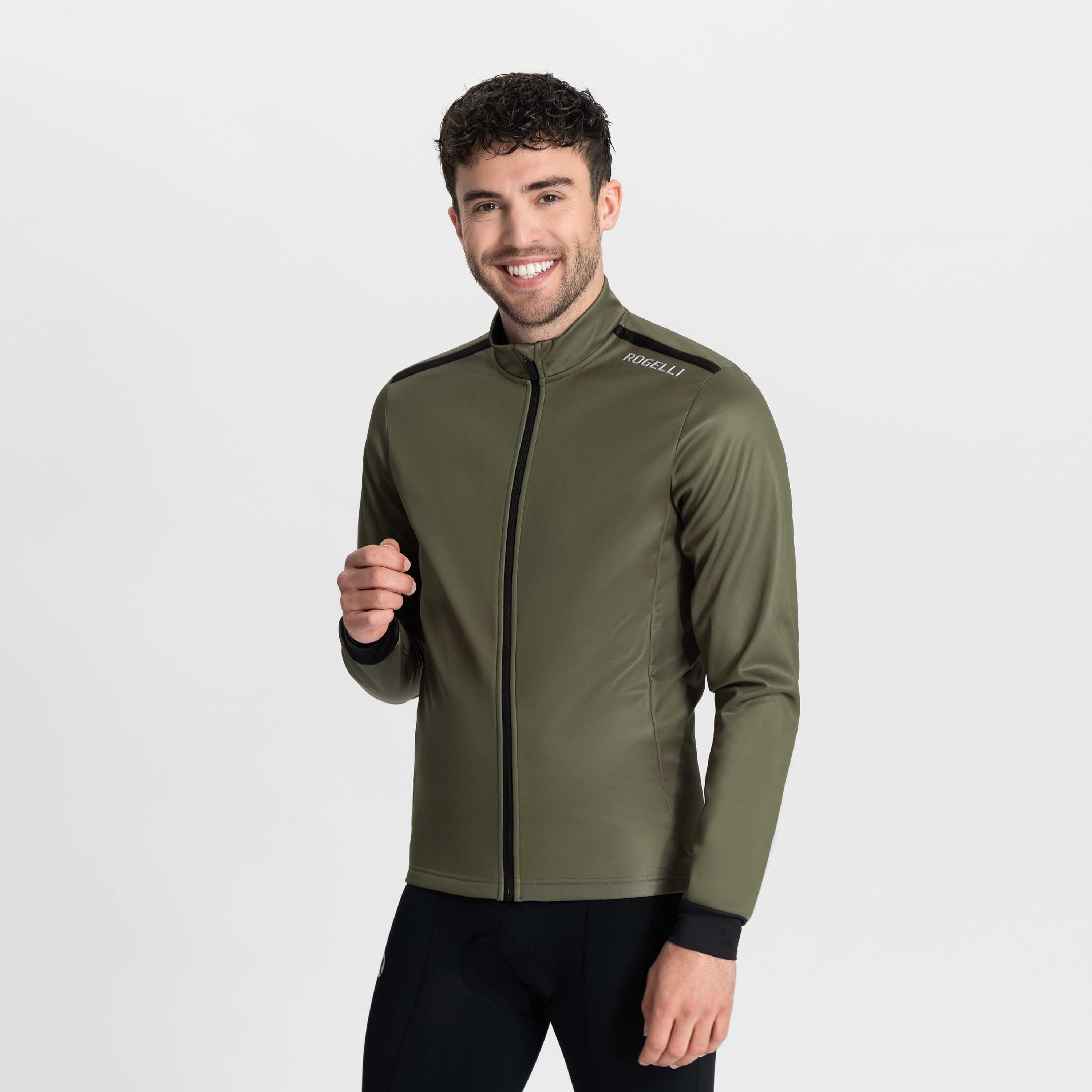 Core Winter Fahrradjacke Männer - Armeegrün