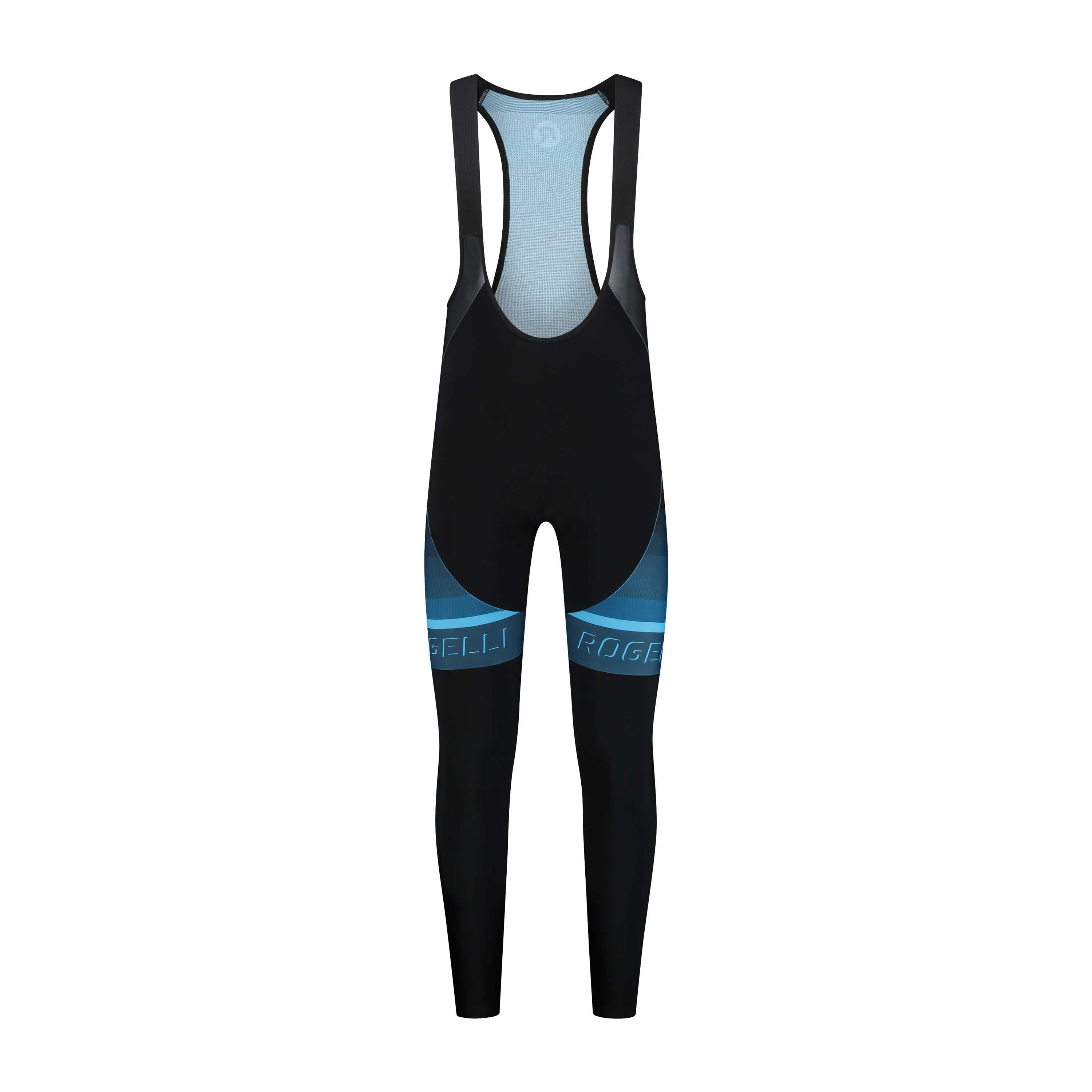 Held II Lange Fahrradhosen Männer - Schwarz/Blau