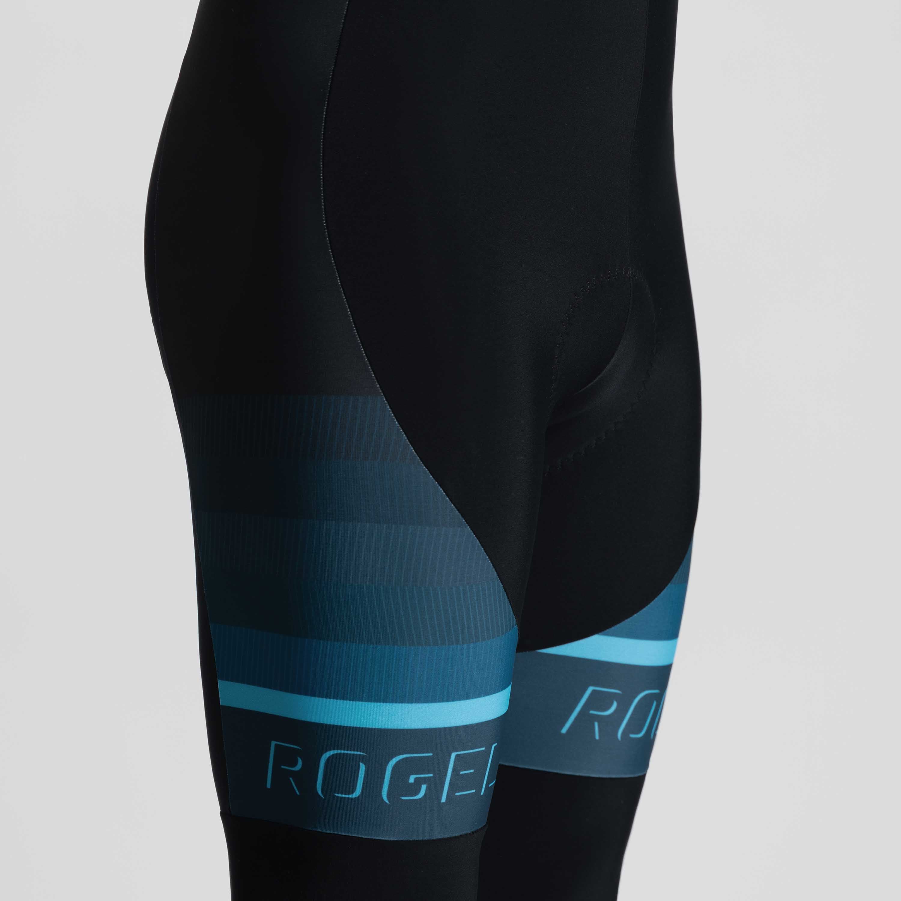 Held II Lange Fahrradhosen Männer - Schwarz/Blau