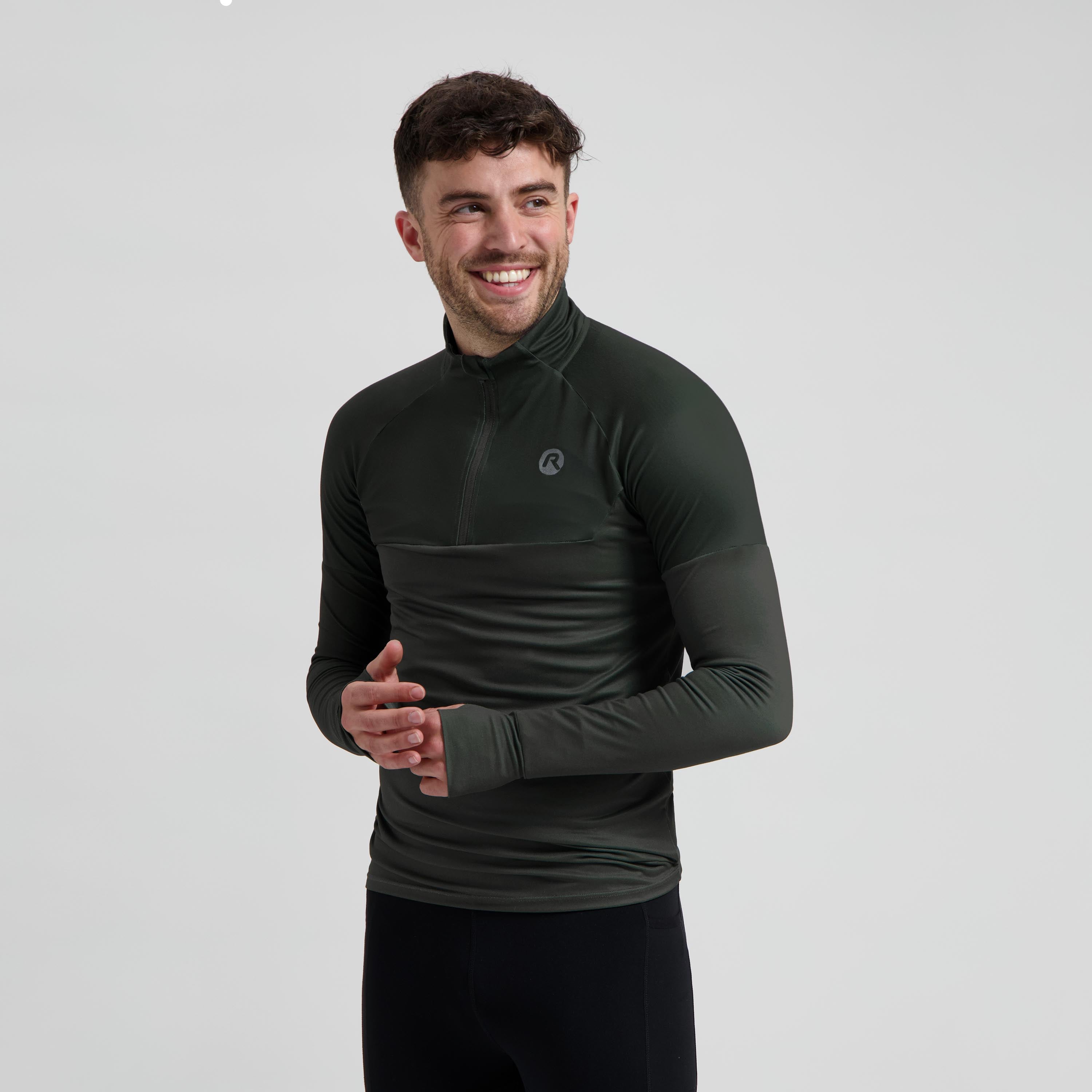 Enjoy III Hardlooptop Lange Mouw 1/2 Zip Heren