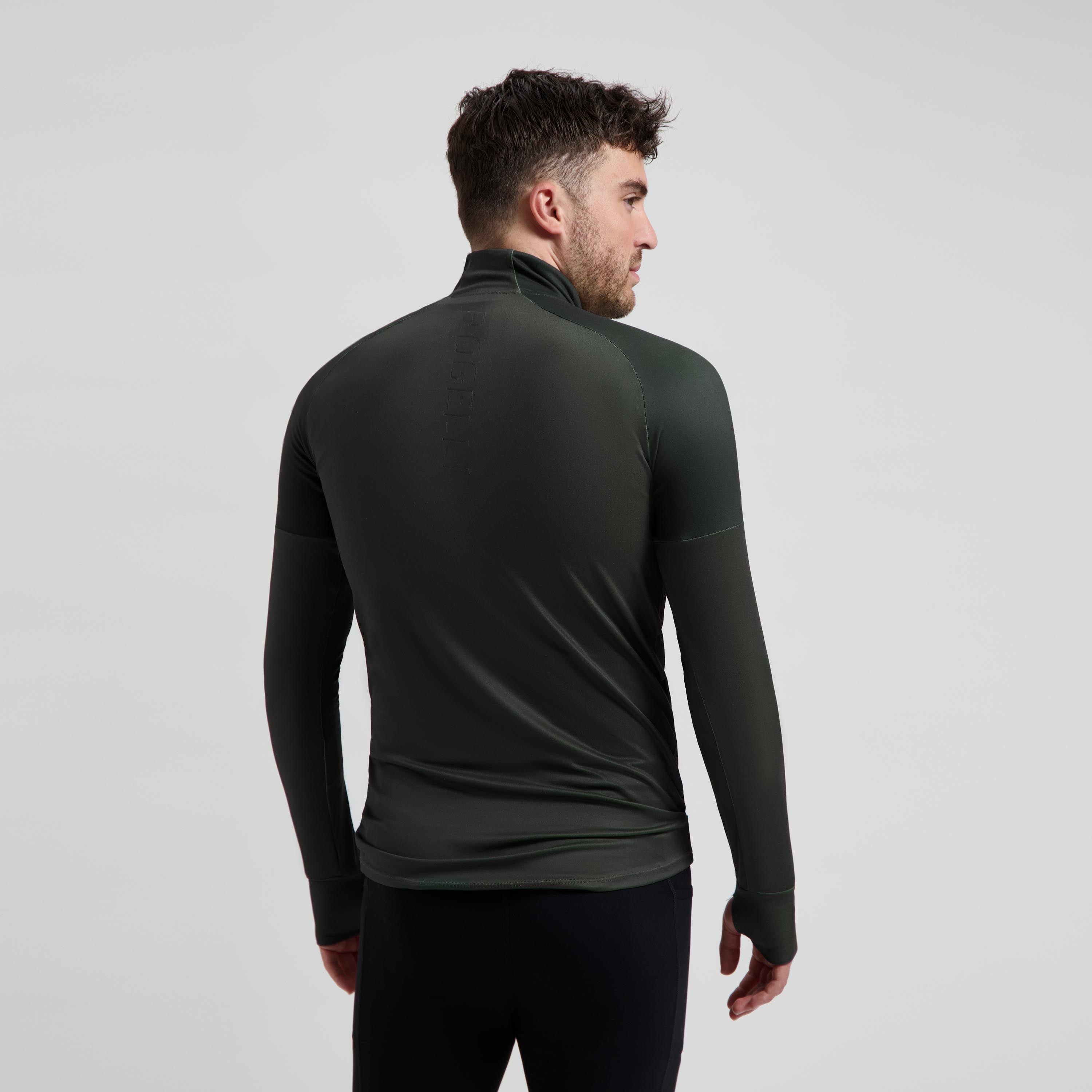 Genießen Sie, III zu laufen, die oberste Langarm 1/2 Zip -Männer
