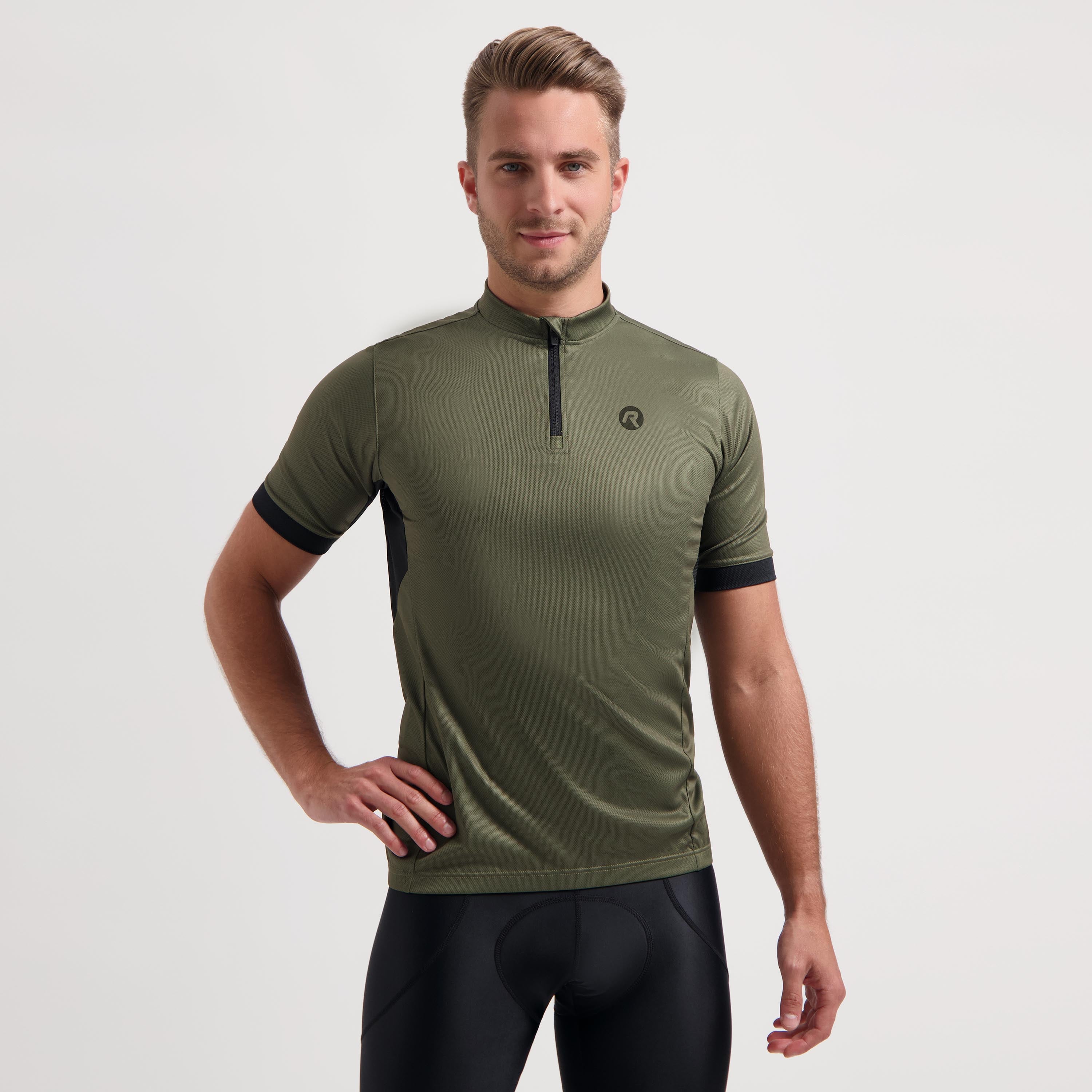 Core Fietsshirt Heren - Legergroen