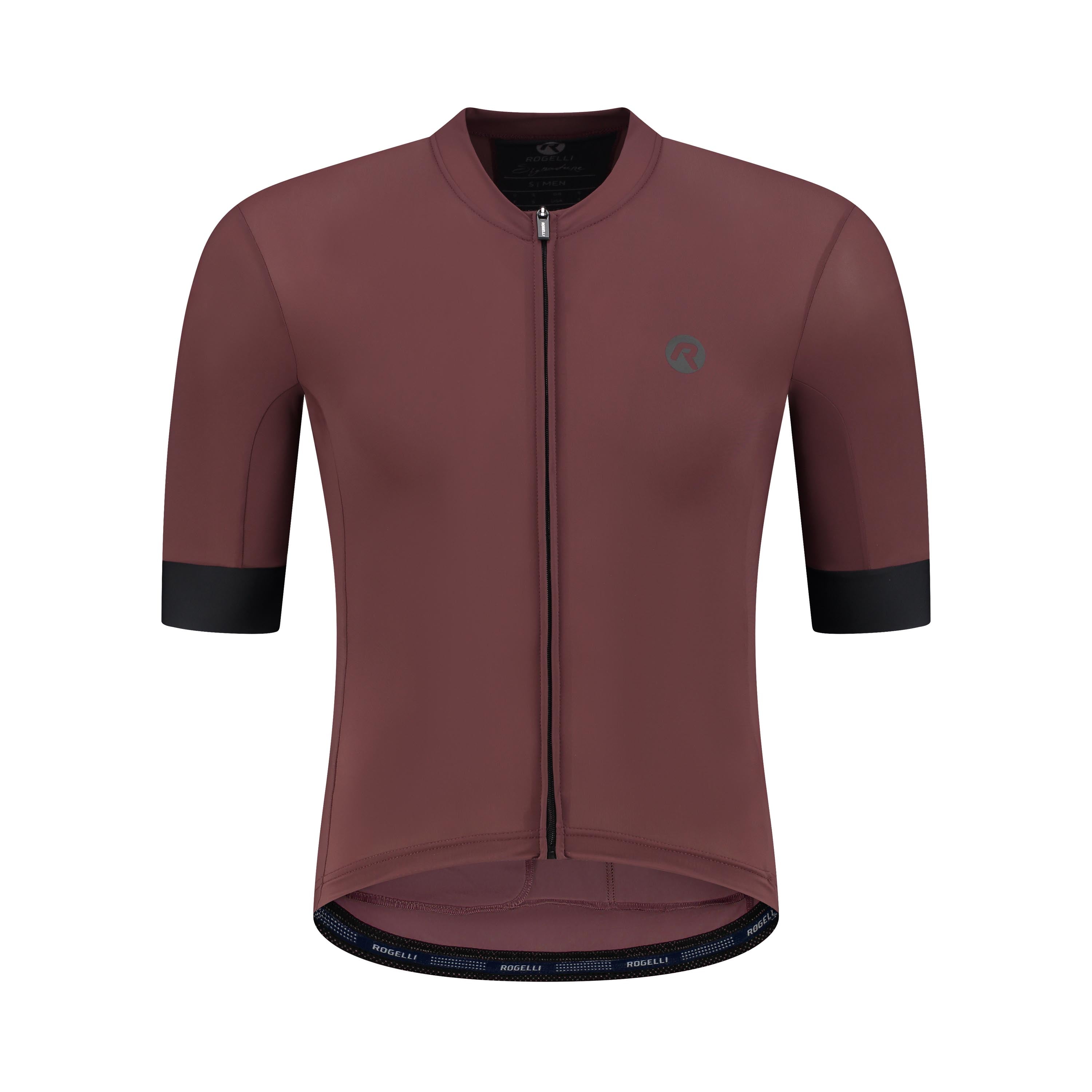 Signature Fietsshirt Heren - Bordeaux