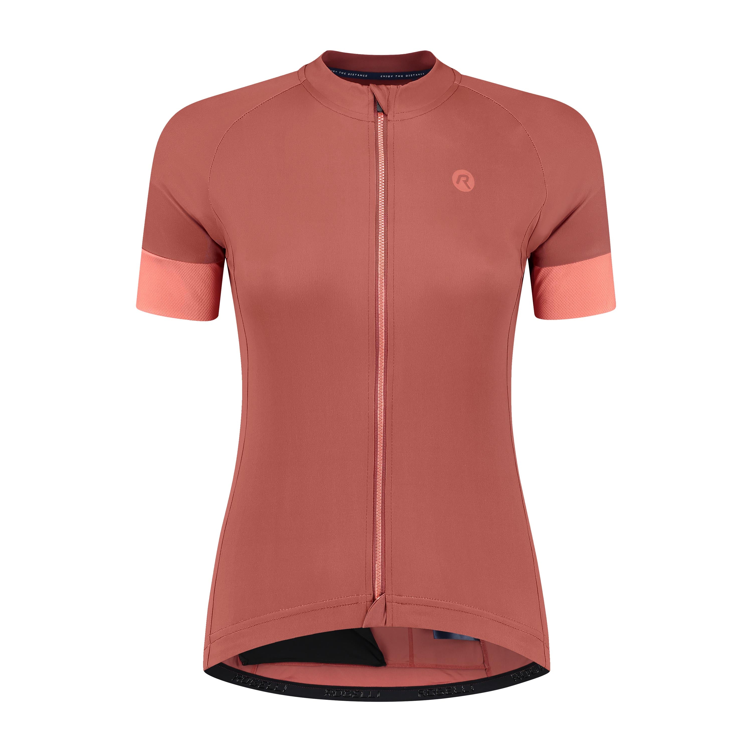 Modesta Fietsshirt Dames - Chutney/Koraal