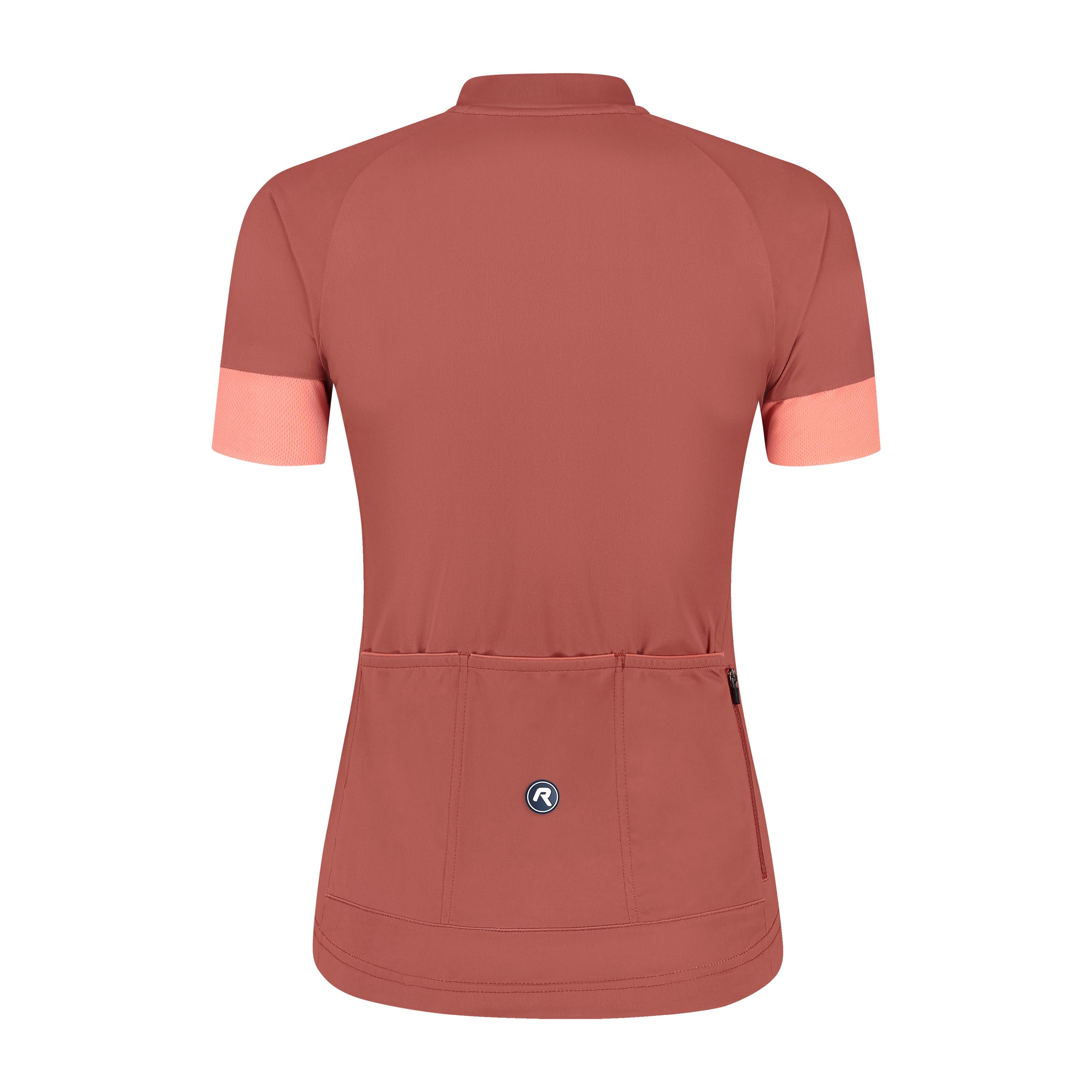Modesta Fietsshirt Dames - Chutney/Koraal