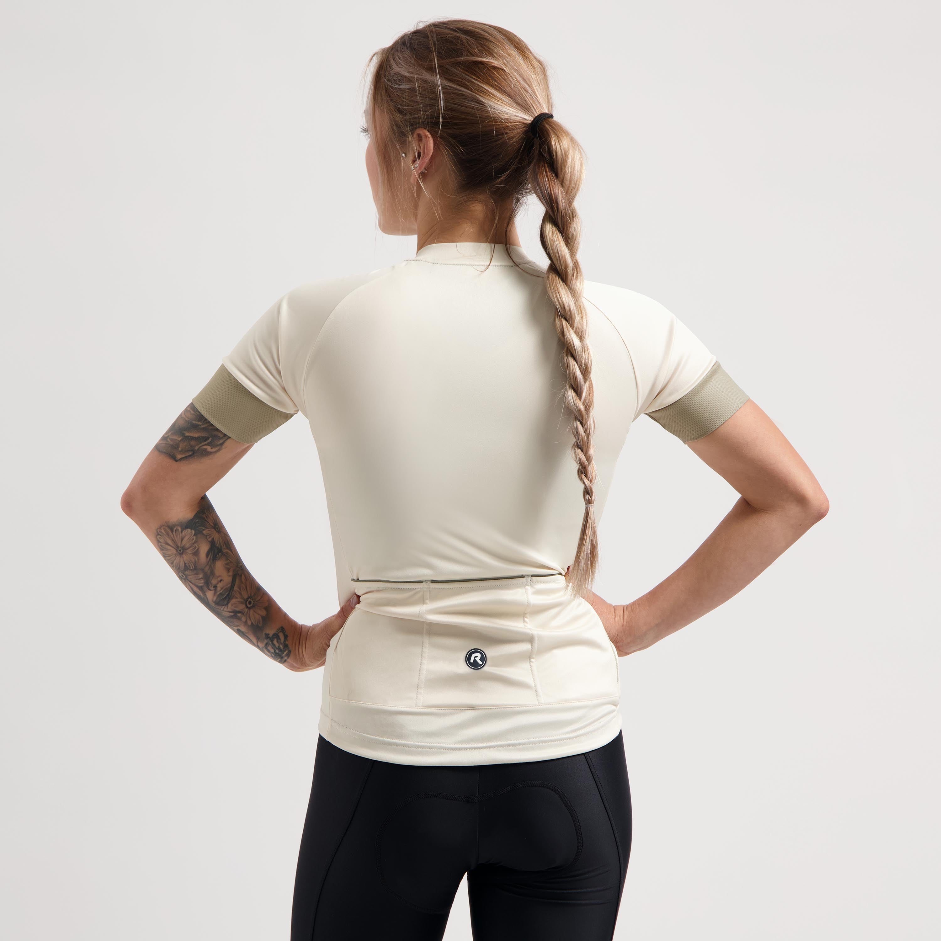 Modesta Fietsshirt Dames - Taupe