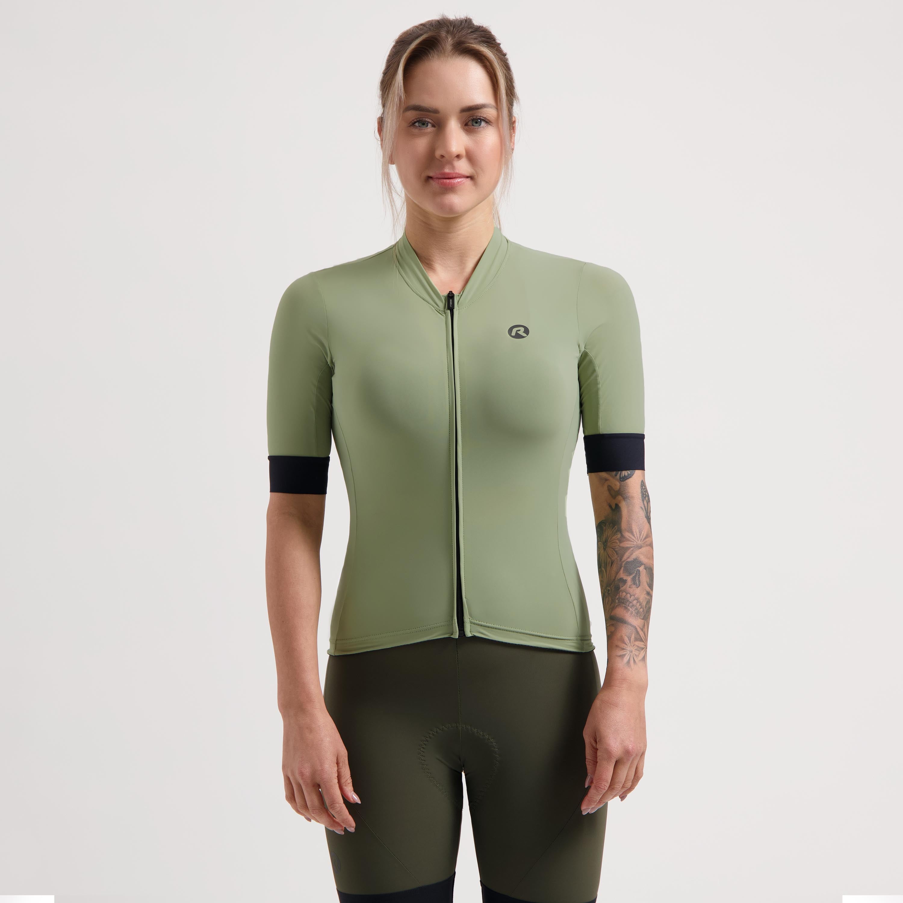Signature Fietsshirt Dames - Cottage Green