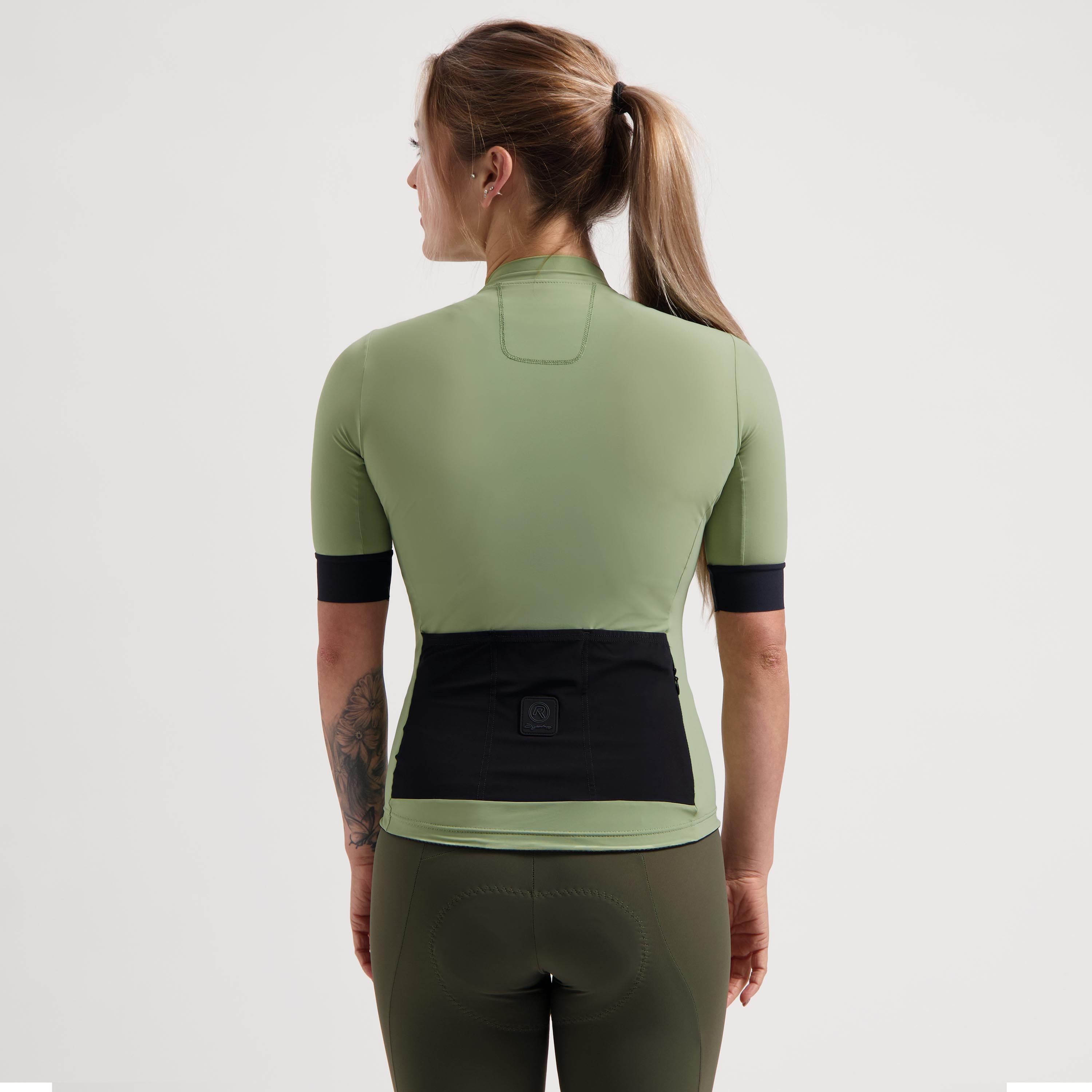 Signature Fietsshirt Dames - Cottage Green