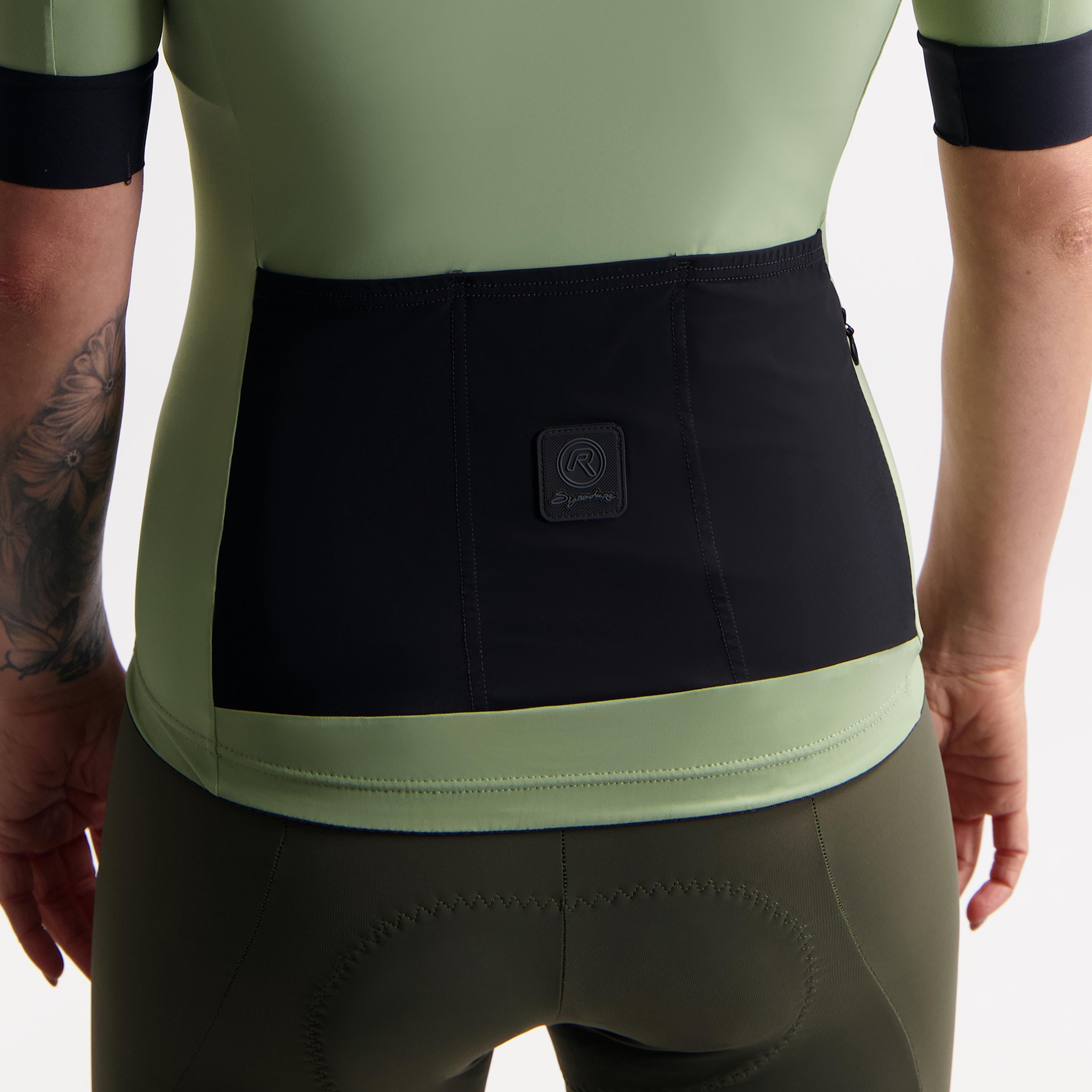 Signature Fietsshirt Dames - Cottage Green
