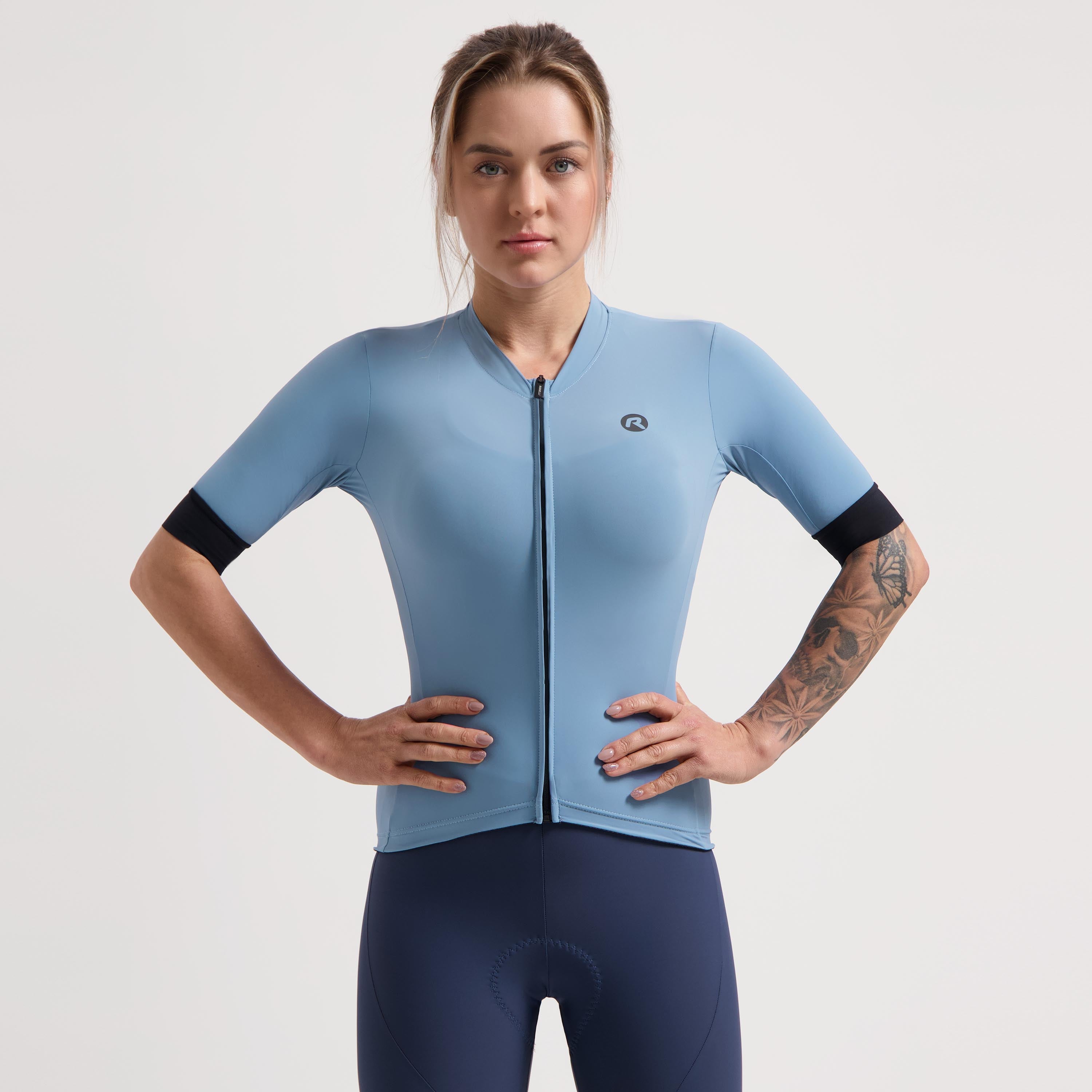 Signature Fietsshirt Dames - Nebulosa Blue