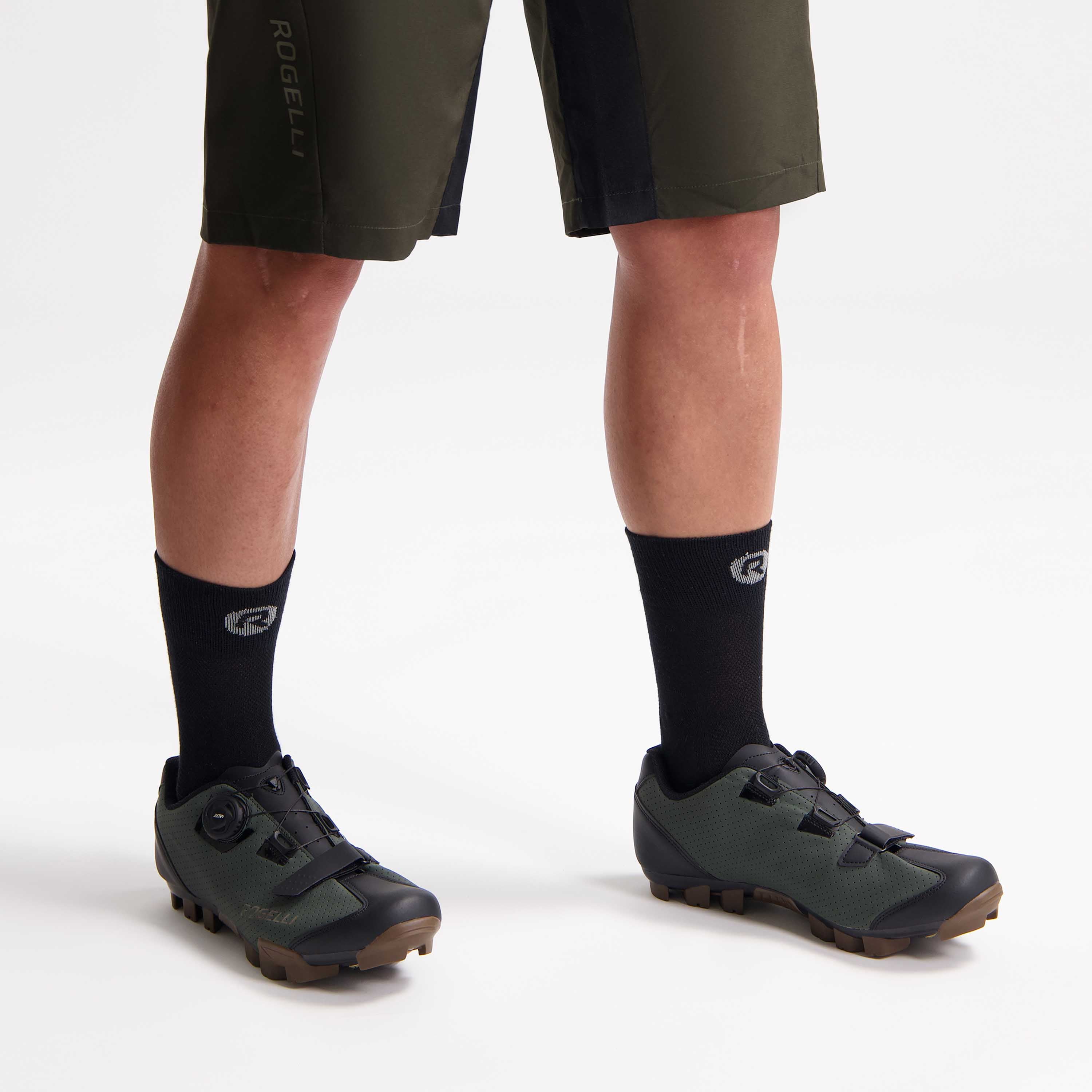 R-400x MTB Schuhe-Army-Grün/Kaugummi