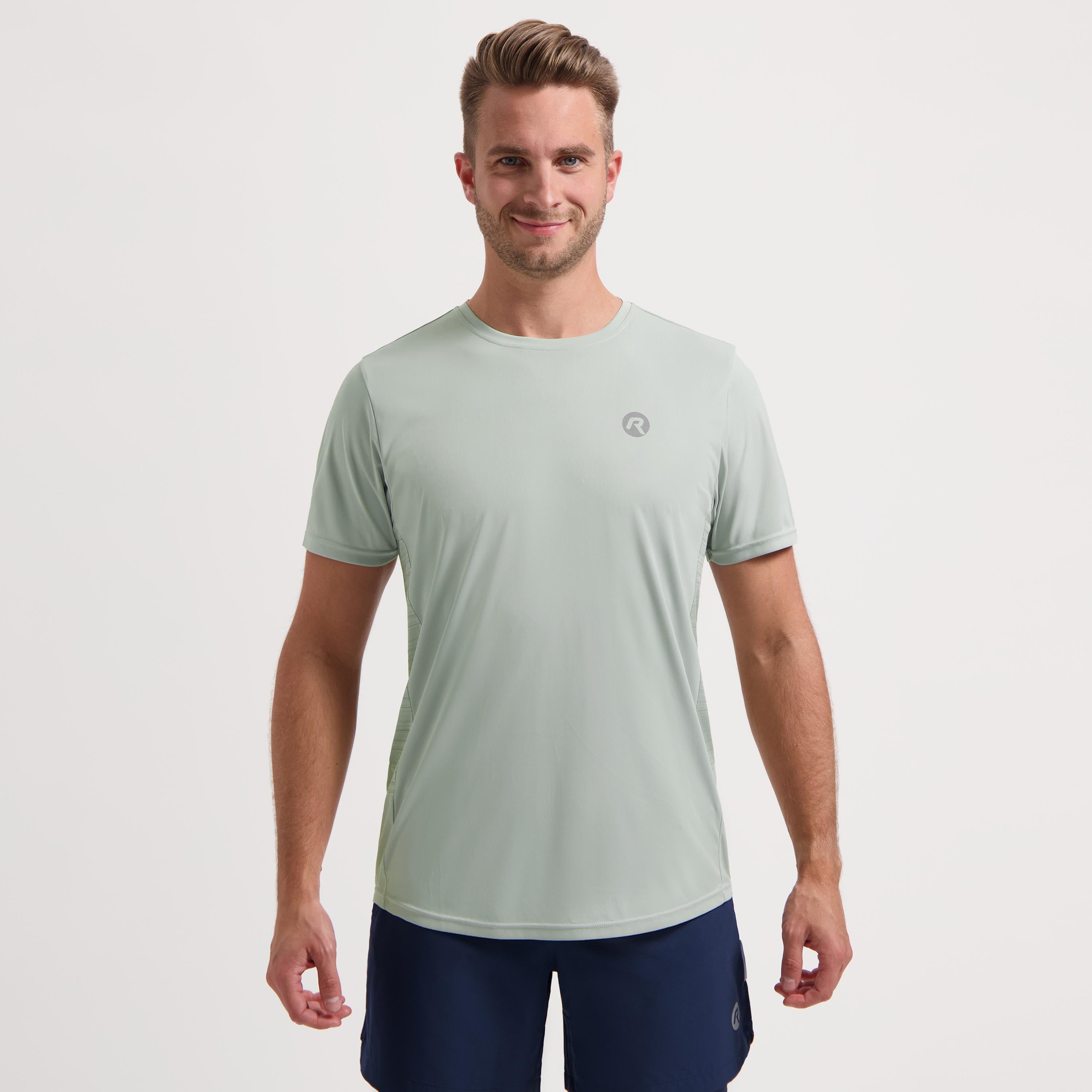Core Hardloopshirt Heren - Licht Grijs