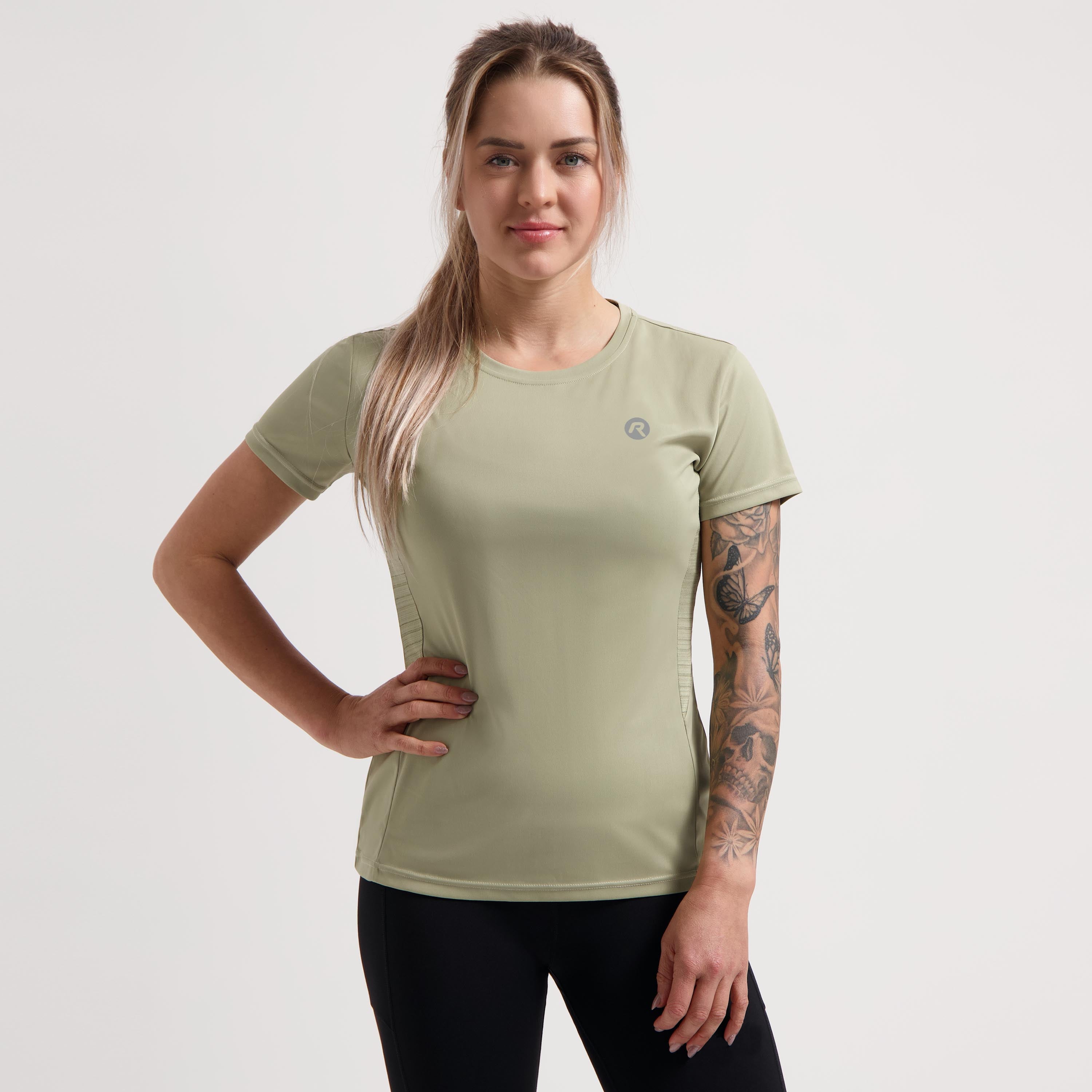 Core Hardloopshirt Dames - Taupe