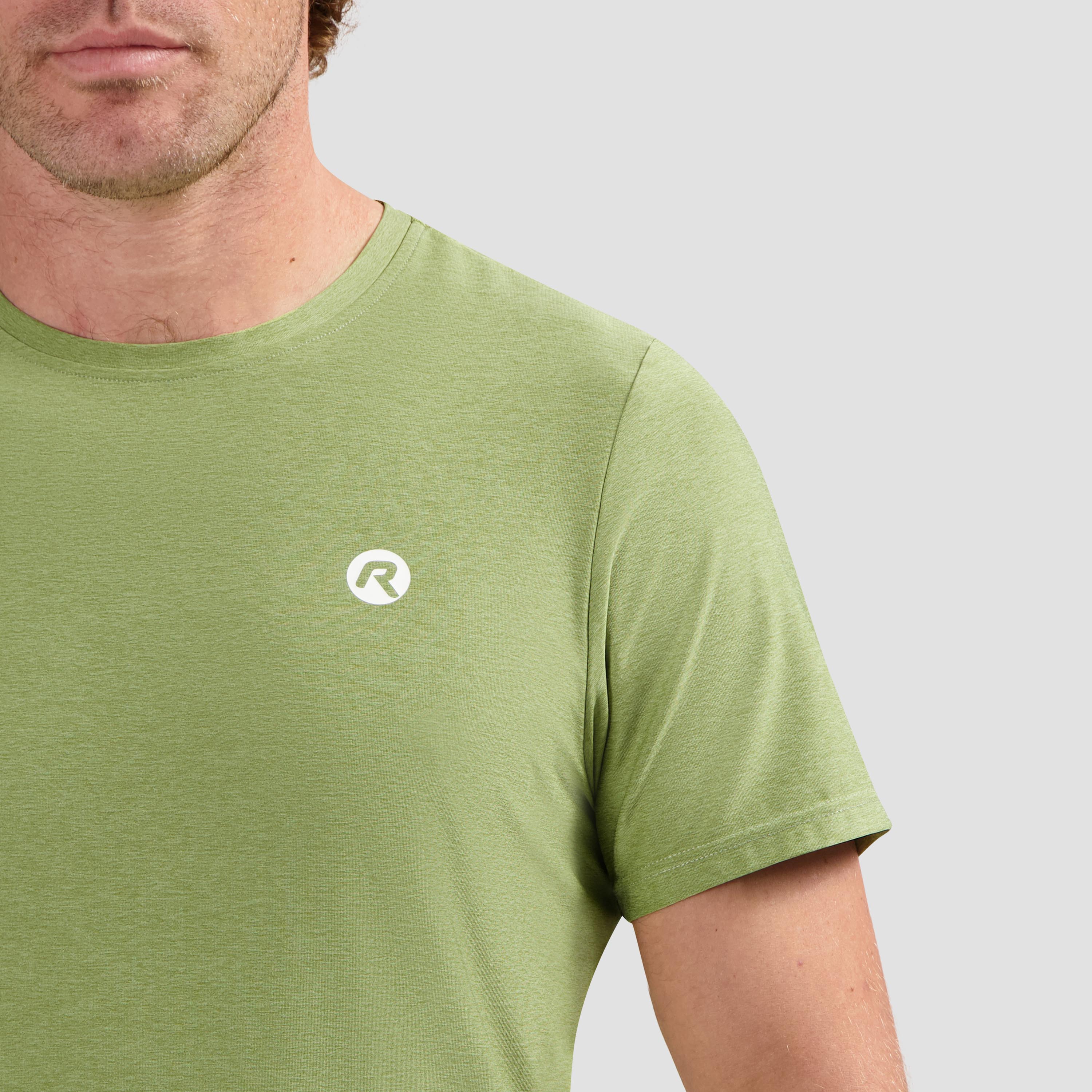Essential Hardloopshirt Heren - Saliegroen