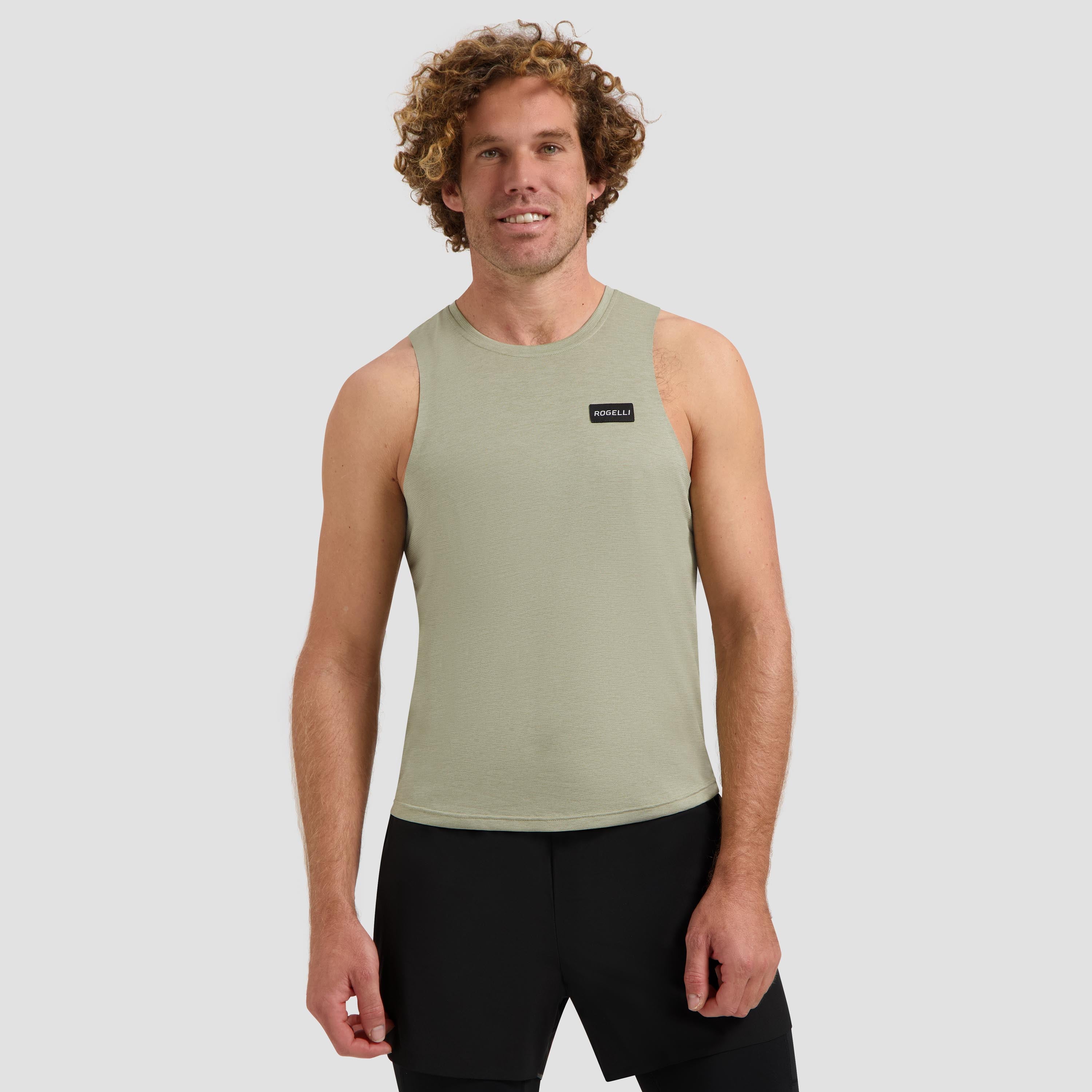Distance Hardloopsinglet Heren - Grijs