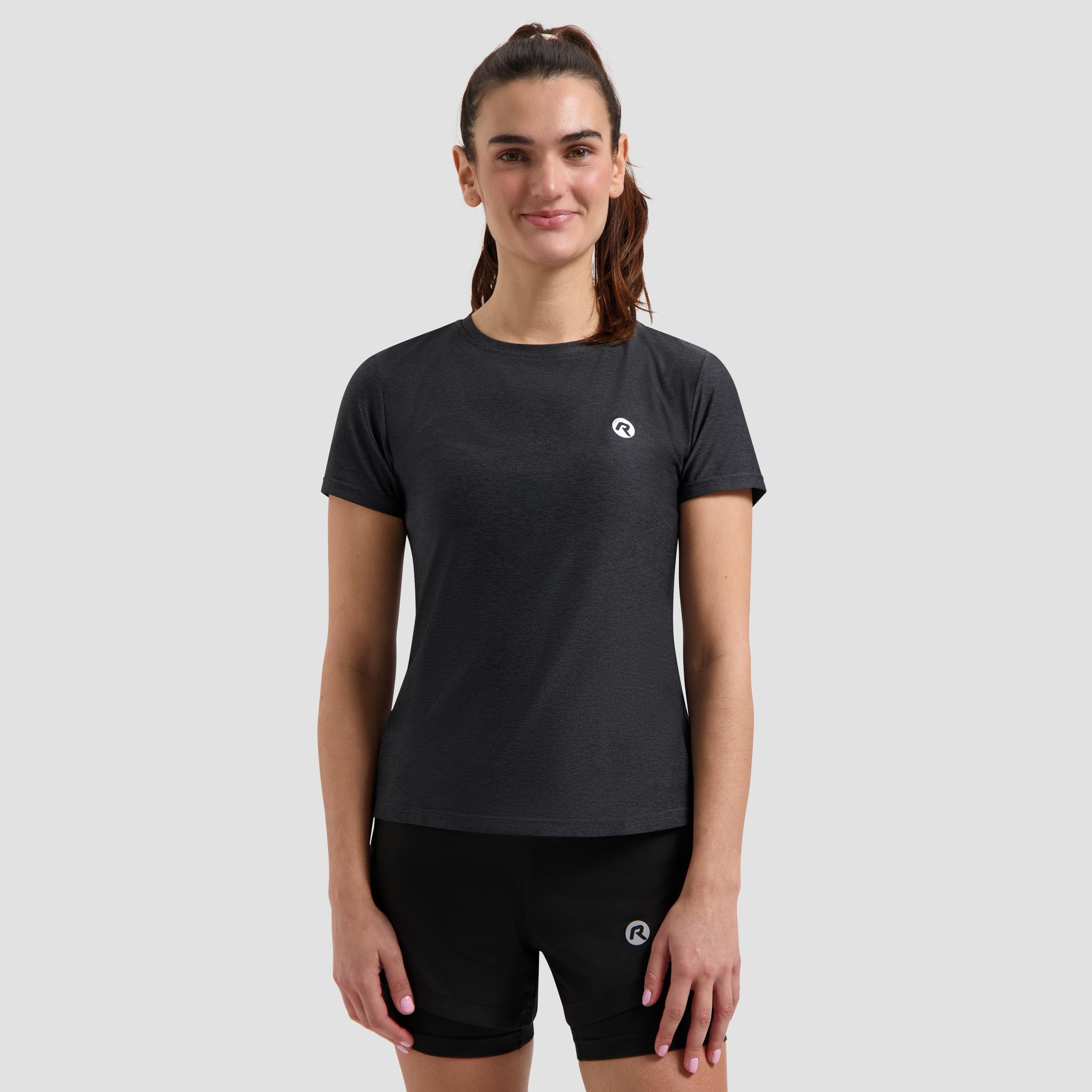 Essential Hardloopshirt Dames - Zwart