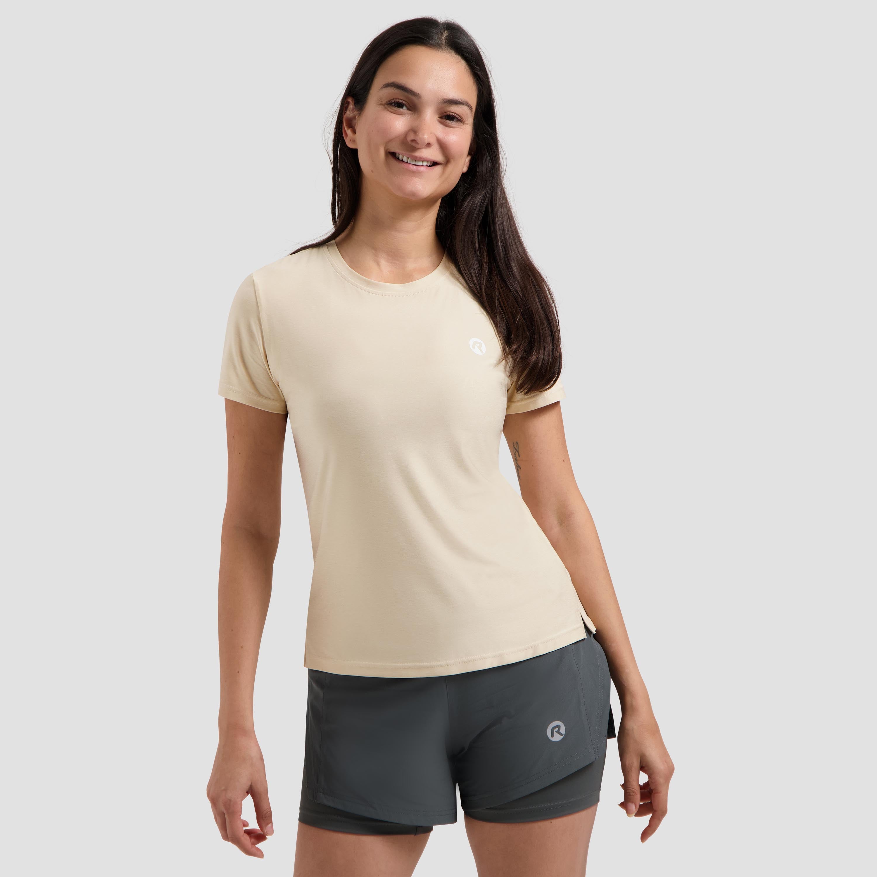 Essential Hardloopshirt Dames - Blush Pink