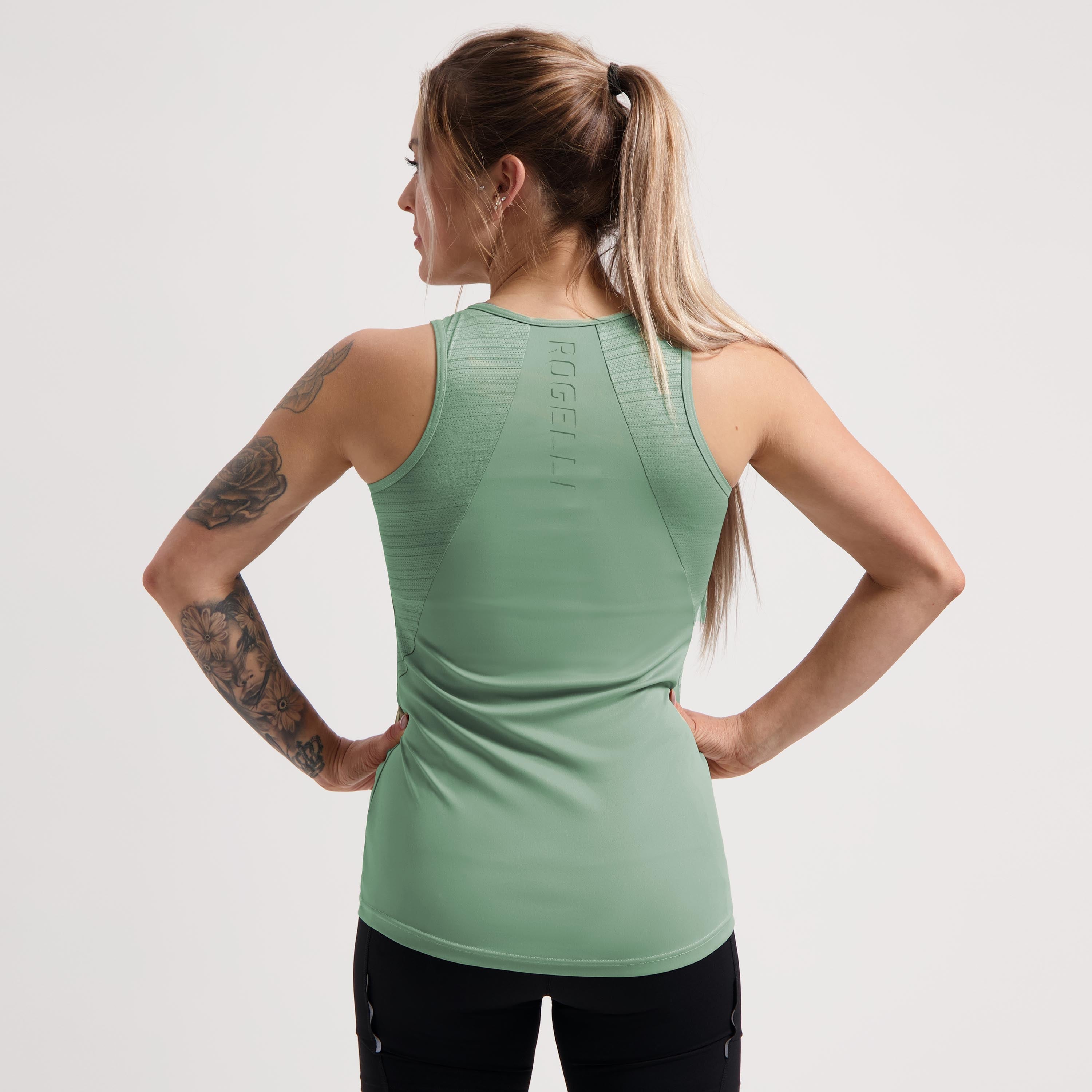 Core Hardloopsinglet Dames - Groen