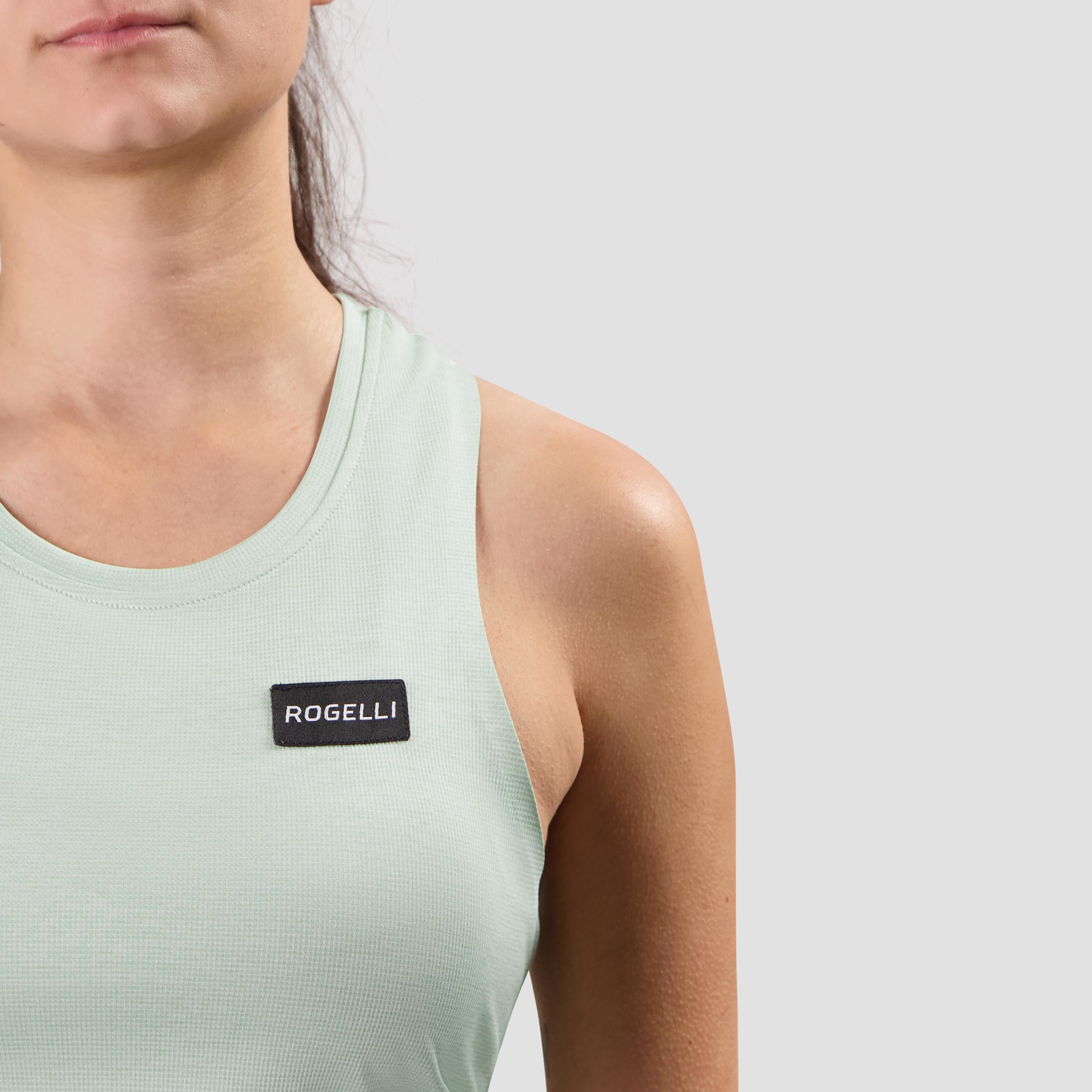 Distance Hardloopsinglet Dames - Mintgroen
