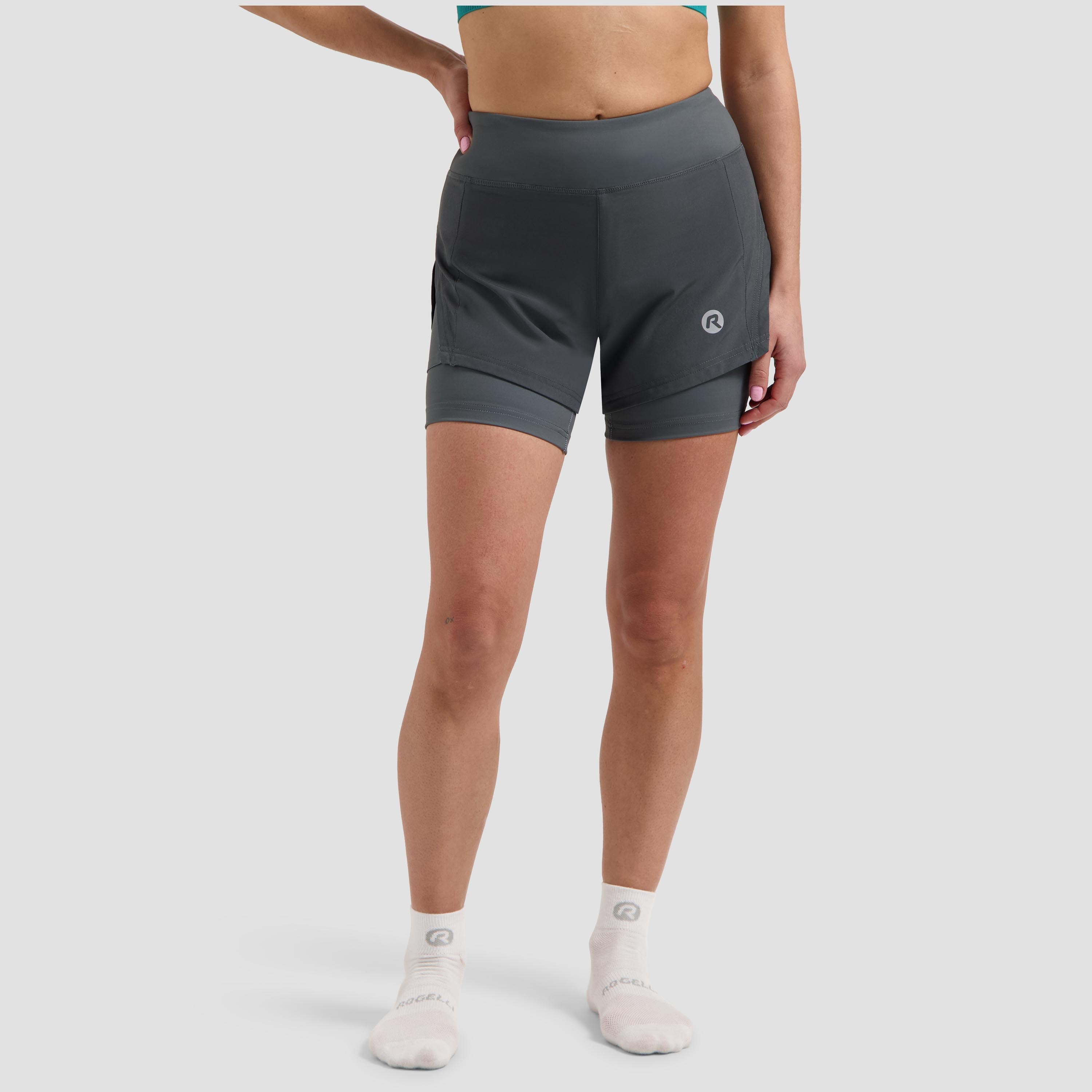 Essential 2-in-1 Hardloopshort Dames
